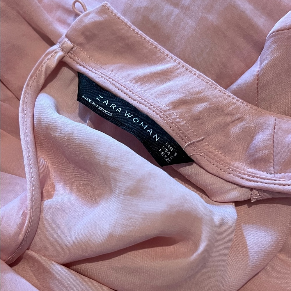 Pink Ruffle Hem Dress - Picture 6 of 6